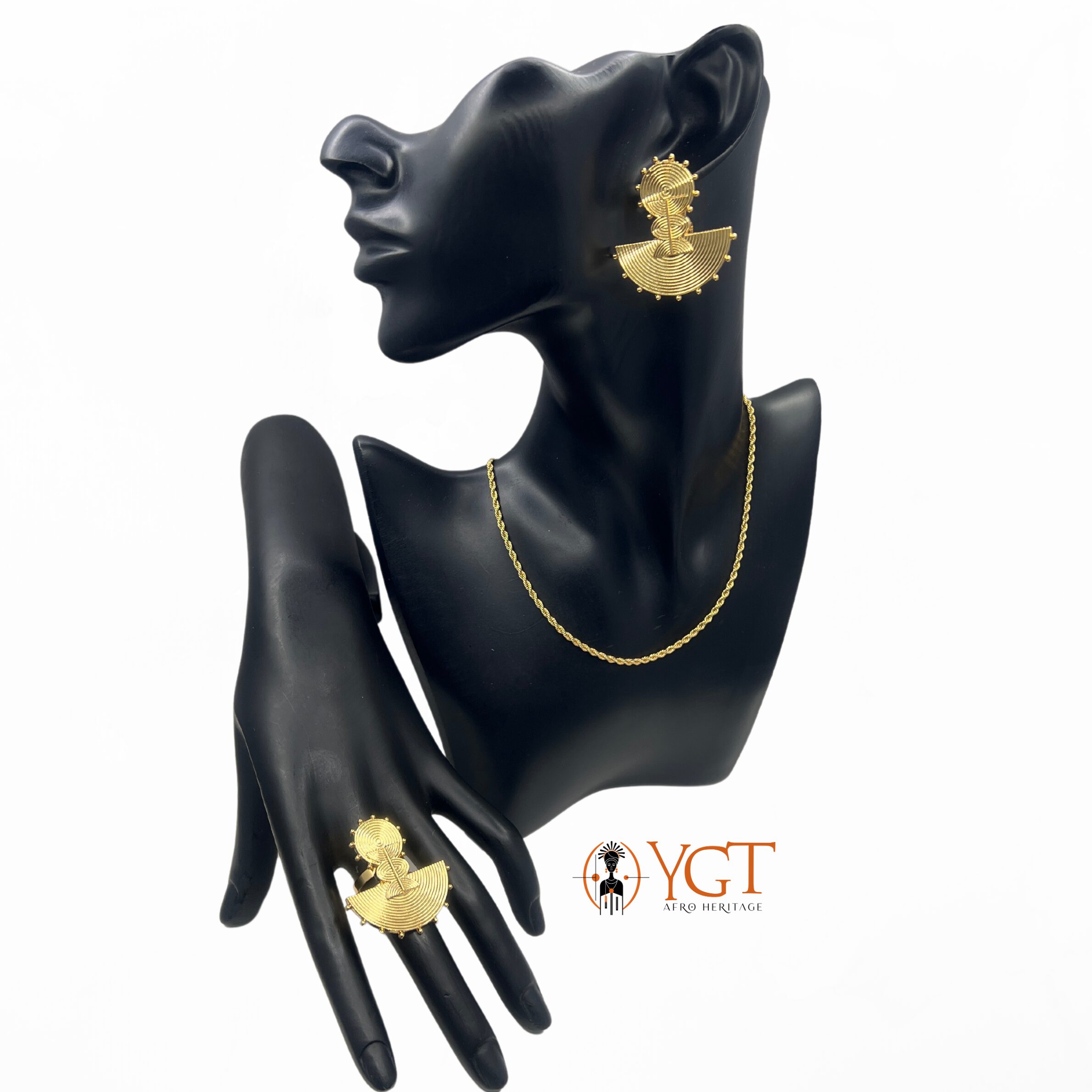 Dalia (Earrings + Ring Set)
