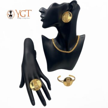 Olu (Earrings, Ring, Bracelet Set)