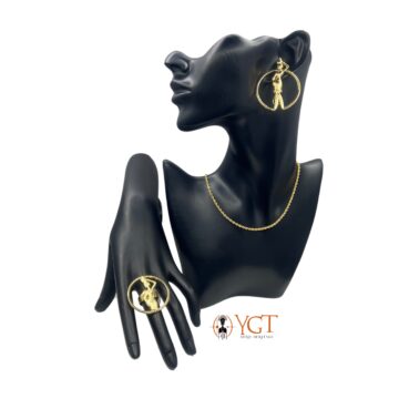 Binta (Earrings, ring, necklace, bracelet set)