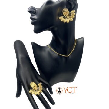 Ama (Earrings + Ring Set)