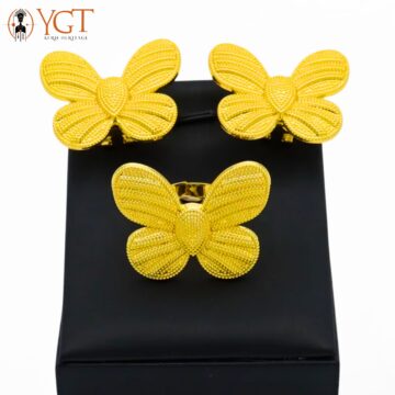 Papillon (Earrings + Ring Set)